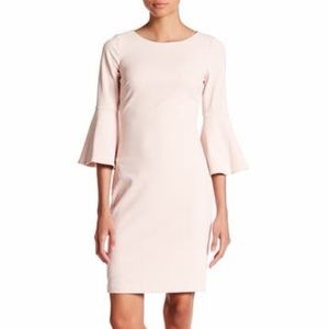 Calvin Klein Pink Bell Sleeve Dress